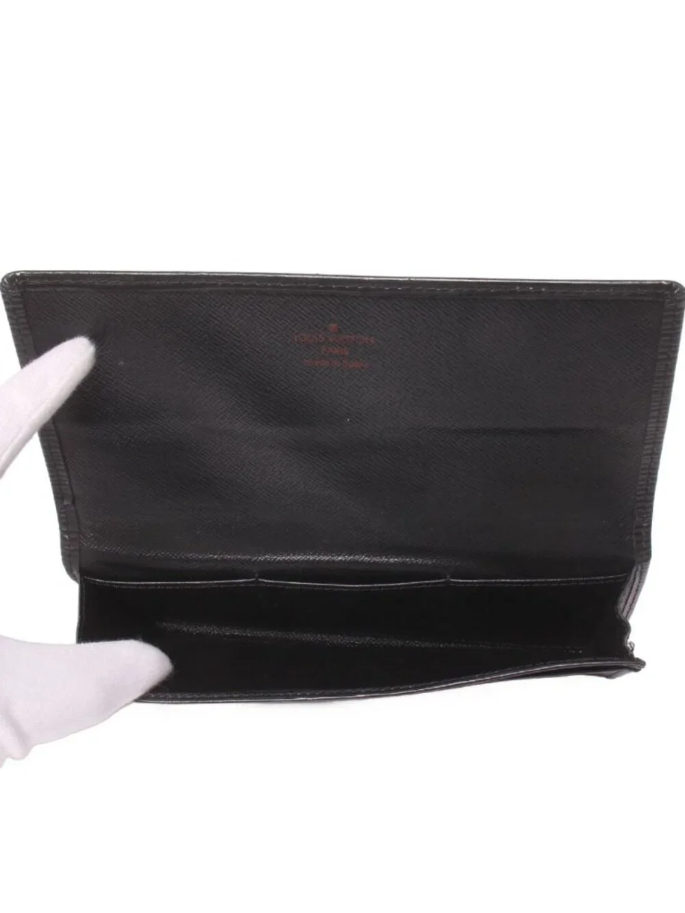 Louis Vuitton Wallet Long Billfold Portuen 3 Cartes Credit Epi